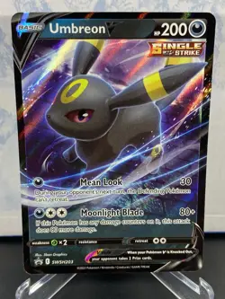 Umbreon V SWSH203 SWSH: Sword & Shield Promo Cards Holo - Pokemon Card - Image 1