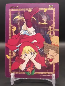 Baby Bonnie Hood #184 Darkstalkers Vampire Savior Capcom Action Card Game 1998 - Image 1