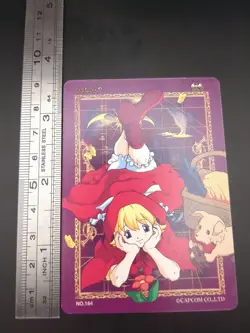 Baby Bonnie Hood #184 Darkstalkers Vampire Savior Capcom Action Card Game 1998 - Image 4