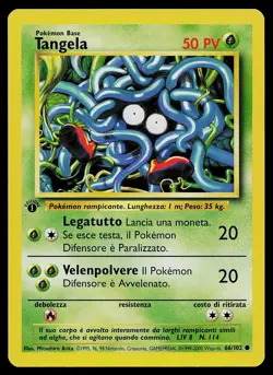 Pokemon Card - Tangela 1st Edition Italian Base Set 66/102 - Image 1