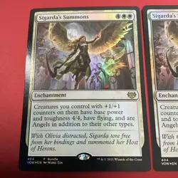 Sigarda's Summons - Innistrad: Crimson Vow - Magic the Gathering MTG Nice! 2X - Image 2