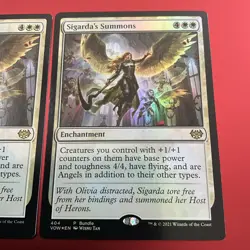 Sigarda's Summons - Innistrad: Crimson Vow - Magic the Gathering MTG Nice! 2X - Image 3