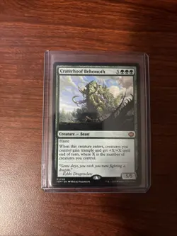 x1 Craterhoof Behemoth TDM Tarkir Dragonstorm MTG 138 MYTHIC M/NM 1x - Image 1