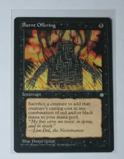 Burnt Offering - Ice Age - MTG Magic the Gathering - Image 1