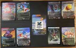 MtG Secret Lair x SONIC: Complete FOIL Set plus 2 Command Towers - Image 2