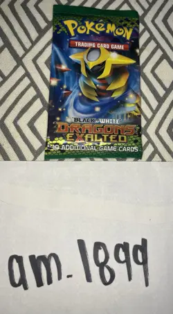 Pokemon B&W Dragons Exalted Booster Pack Sealed Giratina 2012 - Image 1