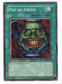 1x Pot of Greed TP3-014 Unlimited Yu-Gi-Oh Yugioh - Image 1