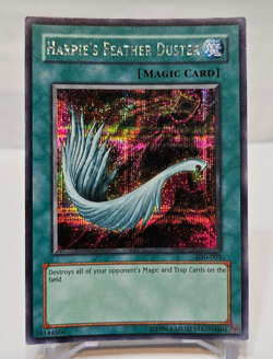 Harpie's Feather Duster SDD-003 Secret Rare Yugioh 7108 - Image 1