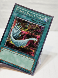 Harpie's Feather Duster SDD-003 Secret Rare Yugioh 7108 - Image 4