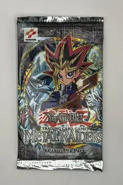 (701061) Yugioh Metal Raiders 1st Edition Sealed Booster Pack - Image 5