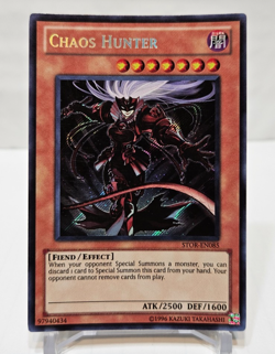 Chaos Hunter STOR-EN085 Secret Rare Unlimited Yugioh 7106 - Image 1