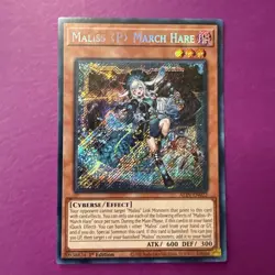 Yugioh Maliss P March Hare - ALIN-EN023 - Secret Rare 1st Edition - Image 1