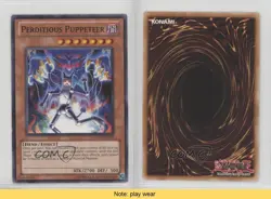 Perditious Puppeteer Unlimited YuGiOh Generation Force #GENF-EN033 READ 3c7 - Image 3