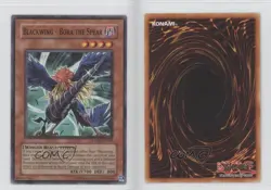 Blackwing - Bora the Spear Unlimited YuGiOh Crimson Crisis #CRMS-EN009 2008 3c7 - Image 3