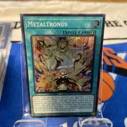 Yugioh! TCG - Metaltronus - Ultra Rare - RA04-EN100 - Quarter Century Stampede - Image 1