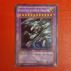 Yugioh Blue-Eyes Ultimate Dragon JMP-EN005 Limited Edition - Image 1