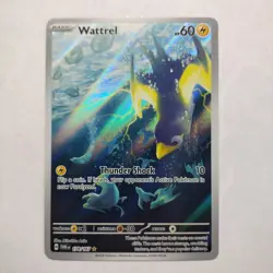 Pokemon Card Wattrel 178/167 Twilight Masquerade IR MINT PACK FRESH - Image 1