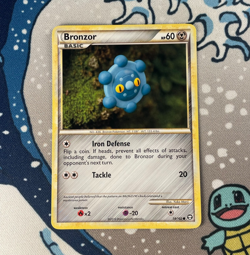Bronzor 58/102 Non Holo HGSS Triumphant Set Pokemon Card 2010 LP - Image 1