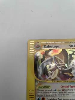 Crystal Kabutops - 150/144 - Pokemon Skyridge Holo Rare Card LP - Image 3