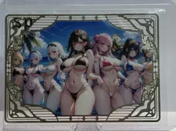 Sexy Waifu Metal Card - SP Serial Card, #130/200!🔥 - Image 1
