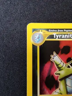 Pokemon TCG Tyranitar Card Neo Discovery 12/75 Unlimited Edition Holo Rare - Image 3