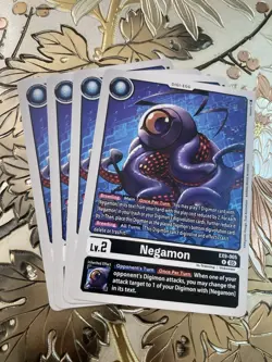 Digimon Card Game Playset Negamon EX9-005 U Versus Monsters - Image 1