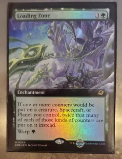 x1 Loading Zone - Foil - Extended Art R MTG Edge of Eternities M/NM, English - Image 1