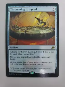 MTG Thrumming Hivepool Edge of Eternities Foil Rare - Image 1
