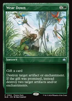 Wear Down - Promo BLB NM MTG - Image 1