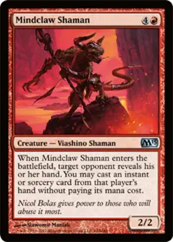 Mindclaw Shaman - Magic 2013 (M13) #142/249 MTG Magic The Gathering - Image 1