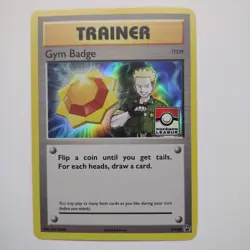 Pokemon Kanto League Gym Badge Lt. Surge XY205 Holo Promo LP - Image 1