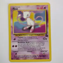 Mew #8 Black Star Promo Rare Pokemon TCG WOTC LP - Image 1