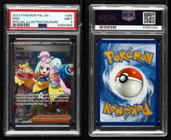 Iono Special Illustration Rare Pokemon SV02: Paldea Evolved PSA 9 MINT 0s8s - Image 3