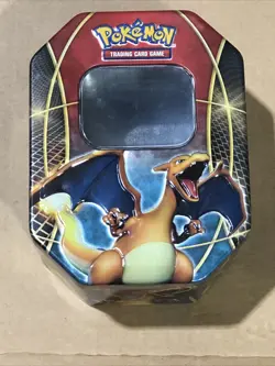 Charizard Pokemon TCG Empty Tin (No Cards) 2014 XY Era - Image 1