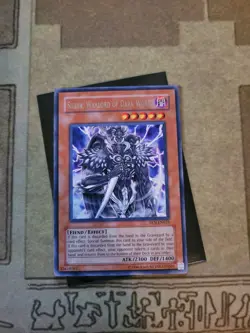 YUGIOH SILLVA WARLORD OF DARK WORLD EEN-EN023 RARE UNLIMITED ED NM - Image 2