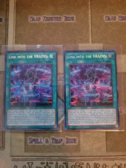 YUGIOH 2X LINK INTO THE VRAINS! MP22-EN271 SECRET 1ST ED NM - Image 1