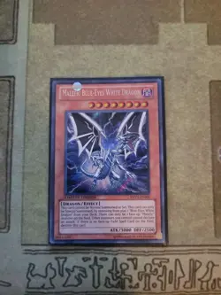 YUGIOH MALEFIC BLUE-EYES WHITE DRAGON YMP1-EN002 SECRET LIMITED ED NM - Image 1