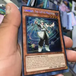 Yugioh! 1x Crowley, the Gifted Magistus BLMM-EN044 Secret Rare 1st Ed NM - Image 2