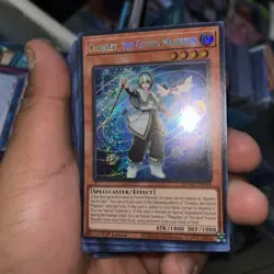 Yugioh! 1x Crowley, the Gifted Magistus BLMM-EN044 Secret Rare 1st Ed NM - Image 3