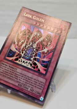 Lava Golem PGD-107 Secret Rare Unlimited FADED Yugioh 7113 - Image 3