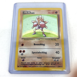 Nockchan (German Hitmonchan) 7/102 - Base Set - Holo Rare Pokemon Card TCG - Image 2