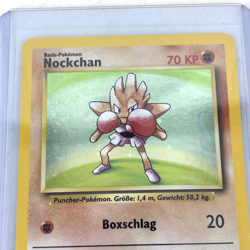 Nockchan (German Hitmonchan) 7/102 - Base Set - Holo Rare Pokemon Card TCG - Image 3