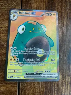 Bellibolt ex 237/193 Paldea Evolved Full Art Ultra Rare Pokemon TCG Card NM - Image 1