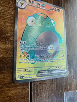 Bellibolt ex 237/193 Paldea Evolved Full Art Ultra Rare Pokemon TCG Card NM - Image 2