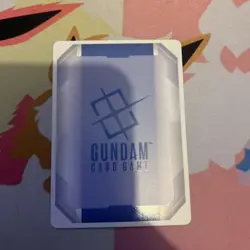 GUNDAM TCG CARD GAME JUSTICE GUNDAM - GD01-066 LR+ FOIL ENGLISH NEWTYPE RISING - Image 2