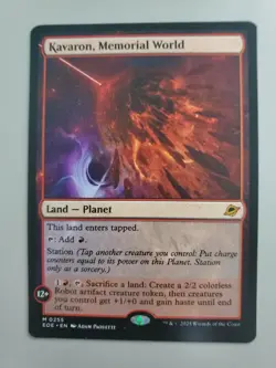 MTG Kavaron, Memorial World Edge of Eternities Regular Mythic - Image 1