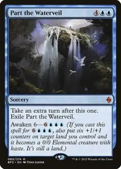 Part the Waterveil Battle for Zendikar MP MTG - Image 1