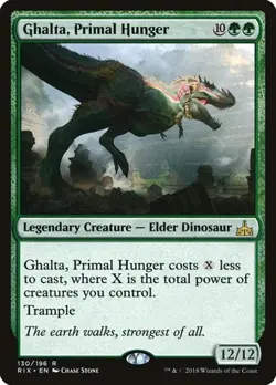 Ghalta, Primal Hunger Rivals of Ixalan MP MTG - Image 1