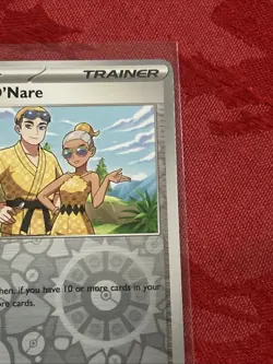 Reverse Holo Pokemon - Billy & O'Nare - Journey Together (SV09) 142/159 R. Holo - Image 2
