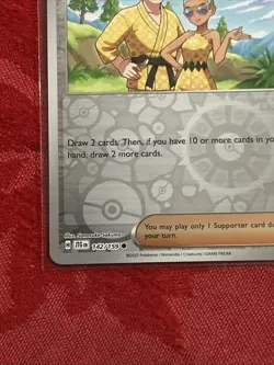 Reverse Holo Pokemon - Billy & O'Nare - Journey Together (SV09) 142/159 R. Holo - Image 4
